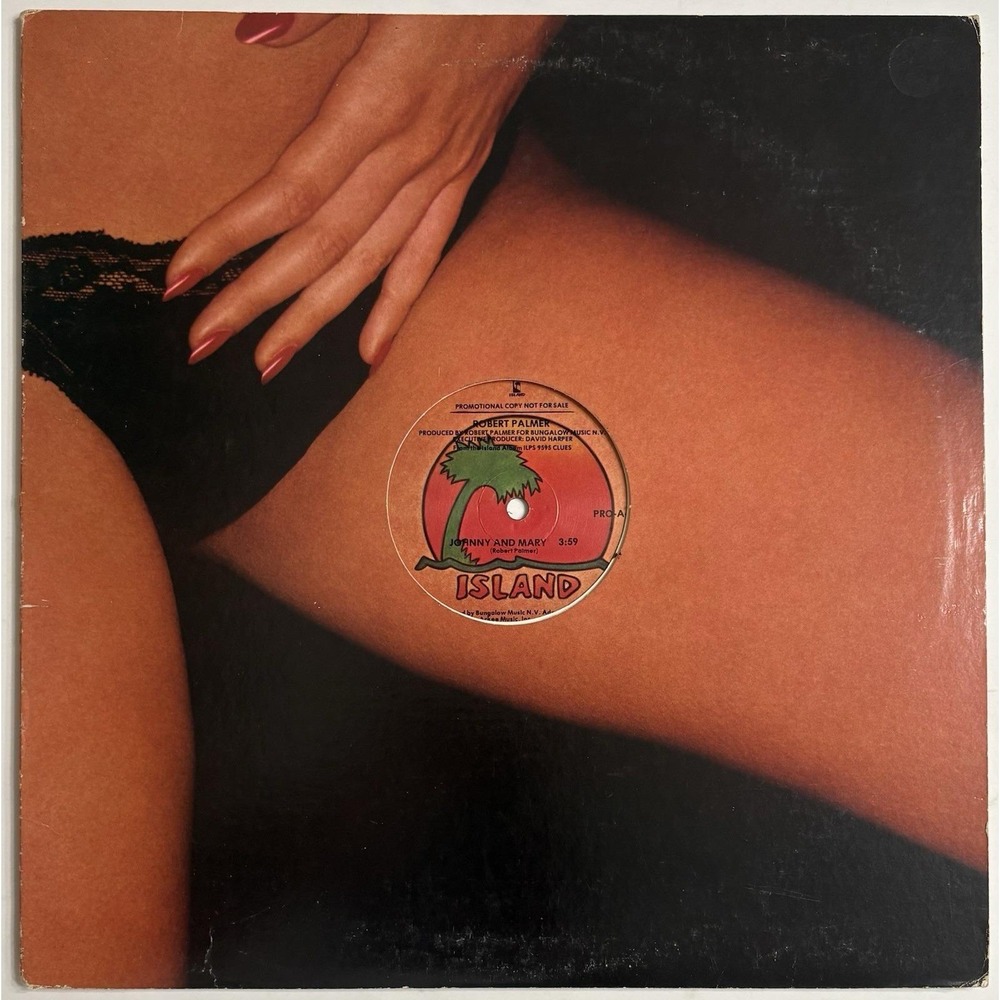 Robert Palmer - Johnny And Mary - Promo Vinyl 12" Single US 1980 Island Cleaned